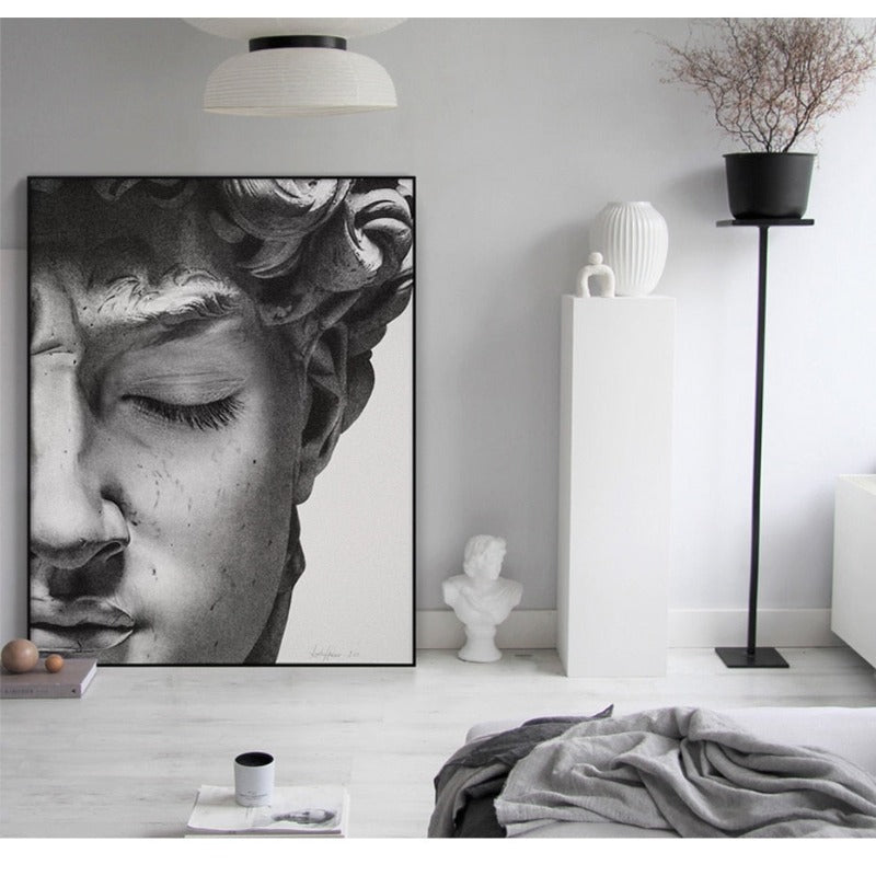 Vintage David Plaster - Leinwandbild