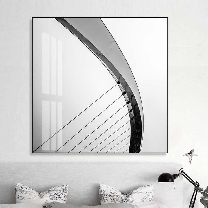 HD Bridge WireBilder - Leinwand Wandkunst Malerei