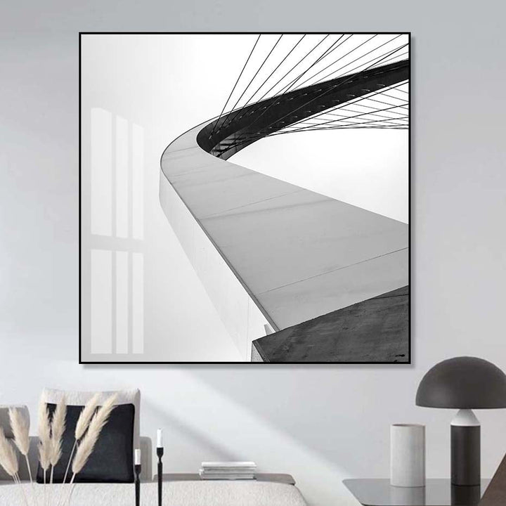 HD Bridge WireBilder - Leinwand Wandkunst Malerei