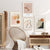 Boho-Stil Galerie - Leinwand Wandkunst Malerei