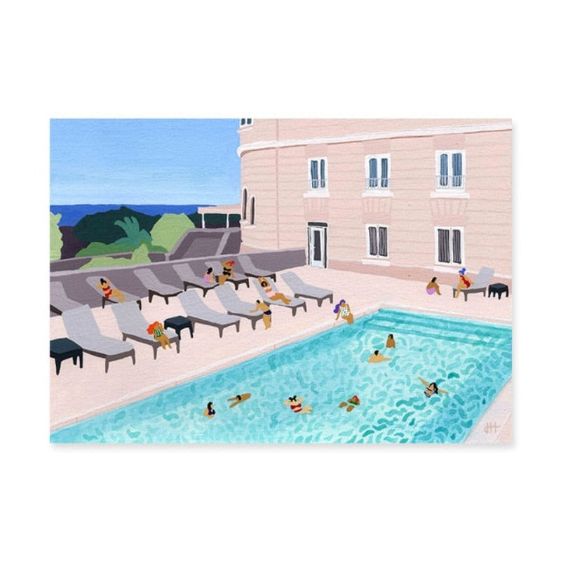 Wandbilder für sommerliche Schwimmpartys – Leinwandbilder