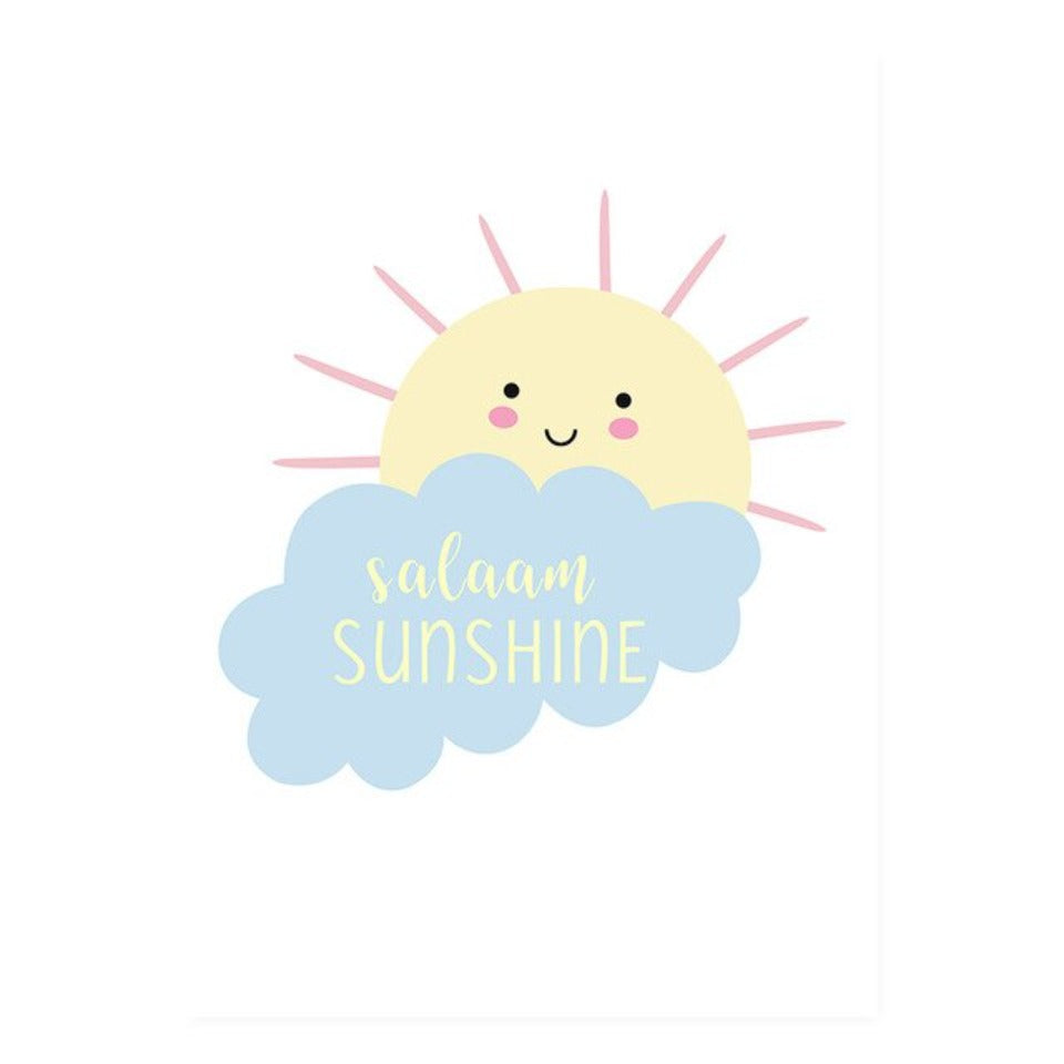 Salaam Sunshine – Leinwandbild