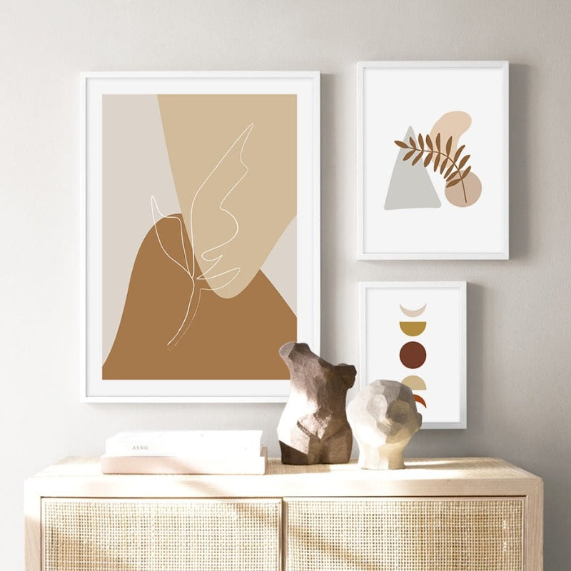 Boho Nachmittage - Leinwand Wandkunst Gemälde
