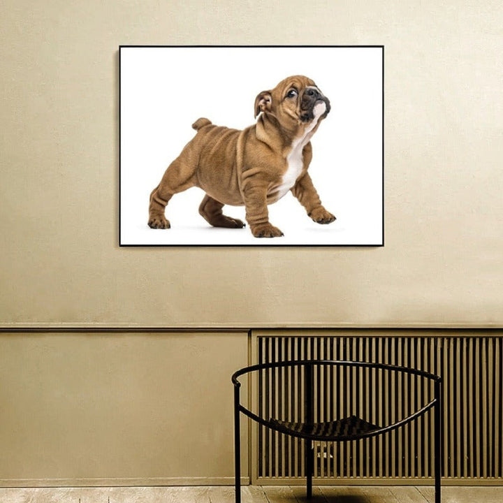 Liebes modernes Haustier Hund - Leinwandwandkunstgemälde