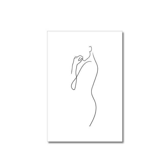 Skandinavische Poster, Rosenmotive, Lebenszitat, minimalistisch – Leinwandbild