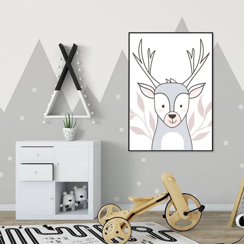 Sei mutig, Kiddo - Canvas Wandkunst Gemälde