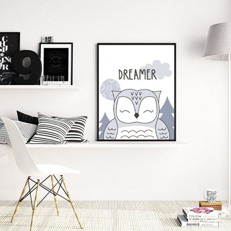 Sei mutig, Kiddo - Canvas Wandkunst Gemälde