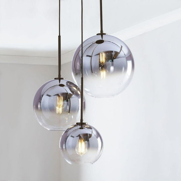 Moderne Glas Kugel Pendelleuchten | Karnz
