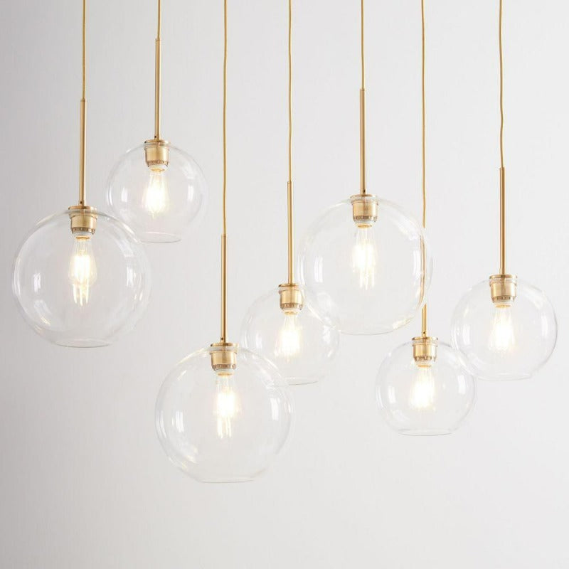 Moderne Glas Kugel Pendelleuchten | Karnz
