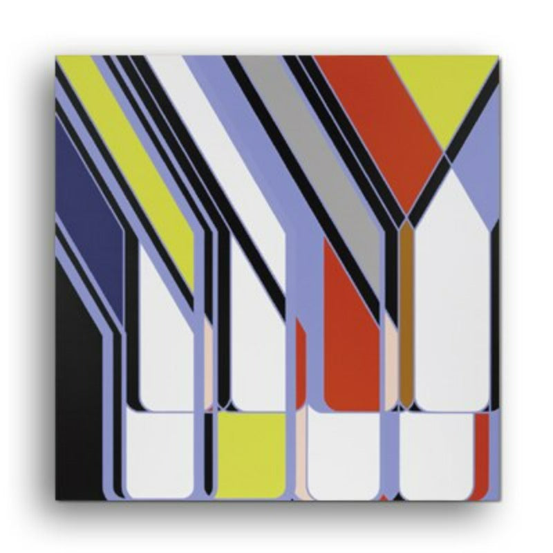 Bunt Europa - Leinwand Wandkunst Malerei