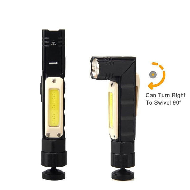 Wiederaufladbare Magnetische Verstellbare Camping-Taschenlampe | Karnz