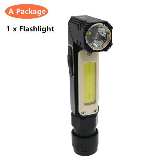 Wiederaufladbare Magnetische Verstellbare Camping-Taschenlampe | Karnz