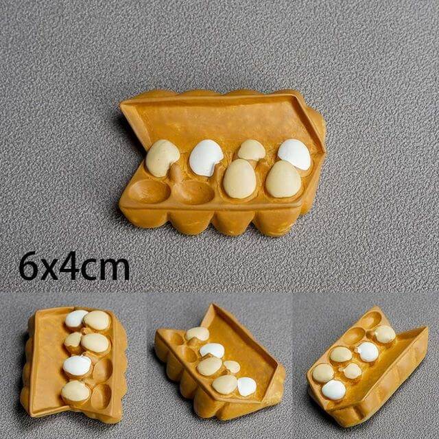 3D kreative Lebensmittelmagnete | Karnz