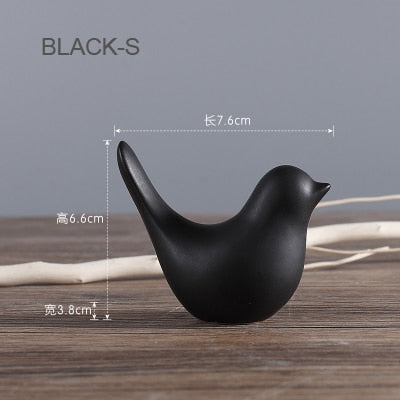 Nordic Creative Keramische Vogel-Figuren | Karnz