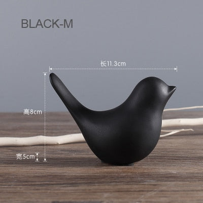 Nordic Creative Keramische Vogel-Figuren | Karnz
