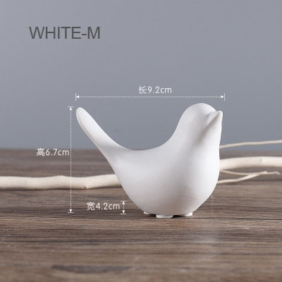 Nordic Creative Keramische Vogel-Figuren | Karnz
