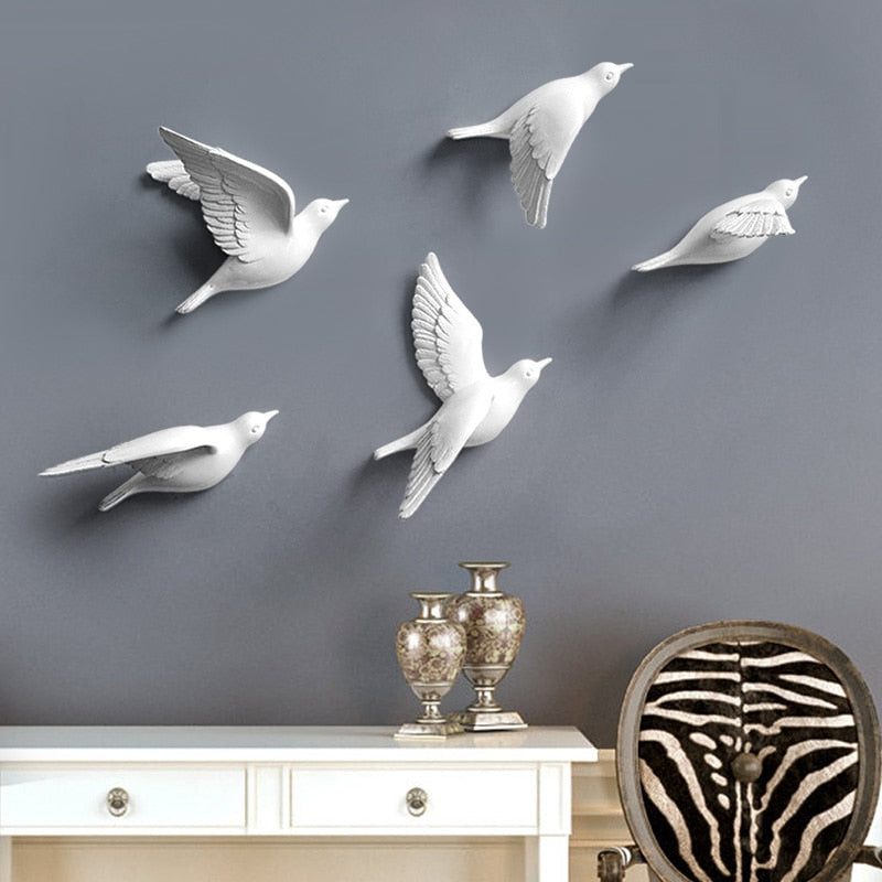 BirdSerenity – einzigartige handgefertigte Wandkunst