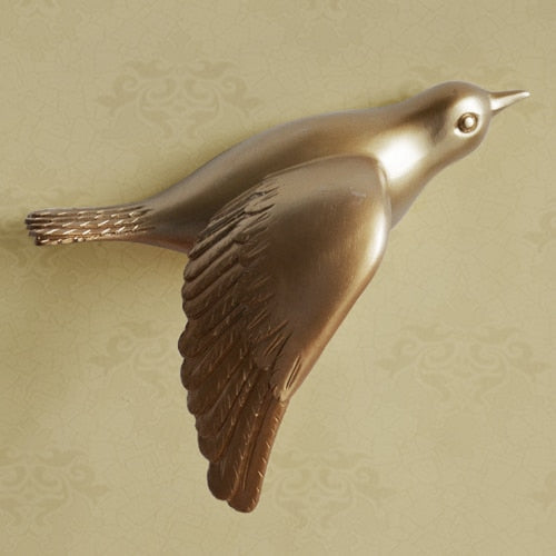 BirdSerenity - einzigartige handgefertigte Wandkunst Karnz