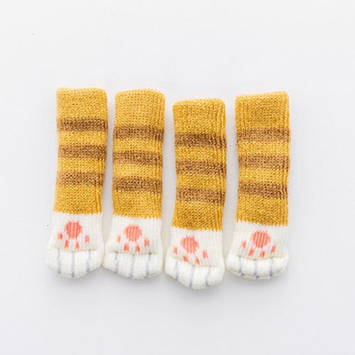 4Pcs Rutschfeste Katzenpfote Möbelbeinhussen | Karnz