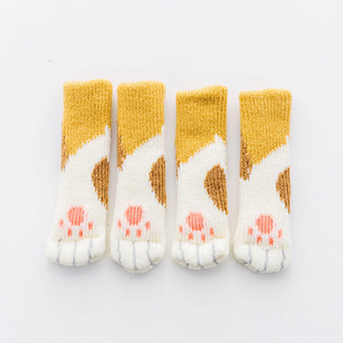 4Pcs Rutschfeste Katzenpfote Möbelbeinhussen | Karnz