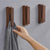 Nordischer Handtuchhalter aus Holz fürs Badezimmer
