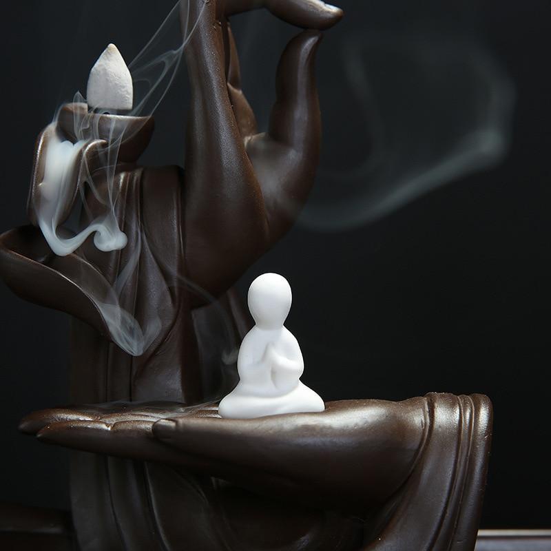 Buddha Hand Rückfluss Räuchergefäß | Karnz