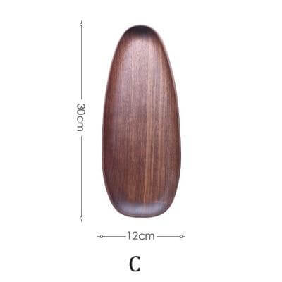 Unregelmäßige natürliche Holzplatten