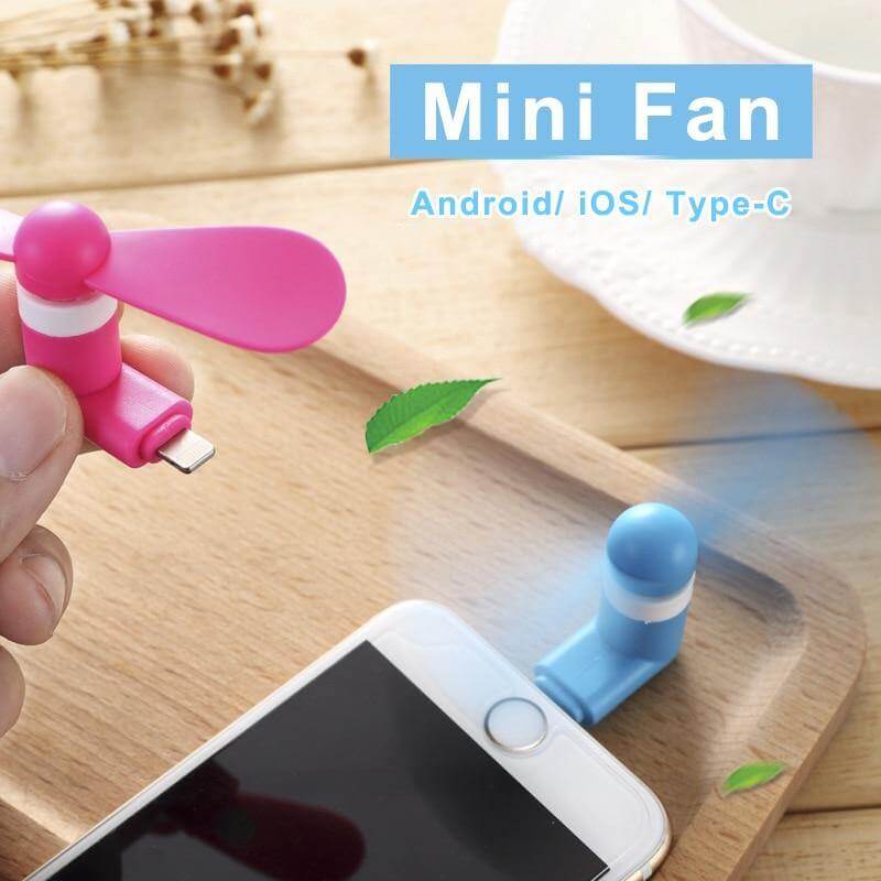 Flexibler Telefon Mini Ventilator | Karnz