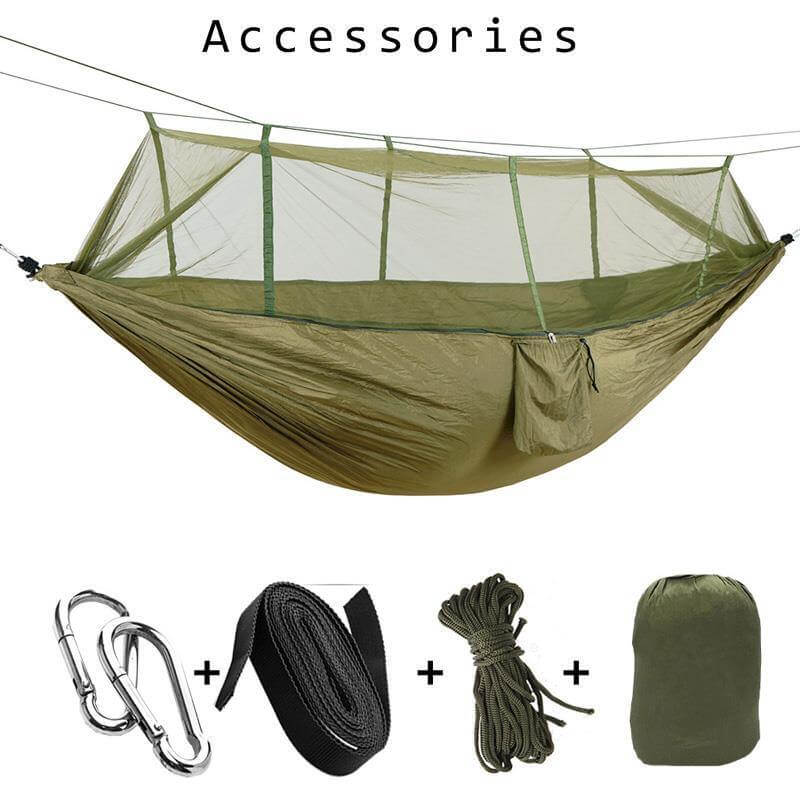 Portable Abenteuer Camping Outdoor Moskito Netz Hängematte | Karnz