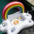Regenbogen Wolke Aufblasbarer Becherhalter Partyeimer | Karnz