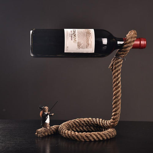 Der magische Seil-Weinhalter | Karnz