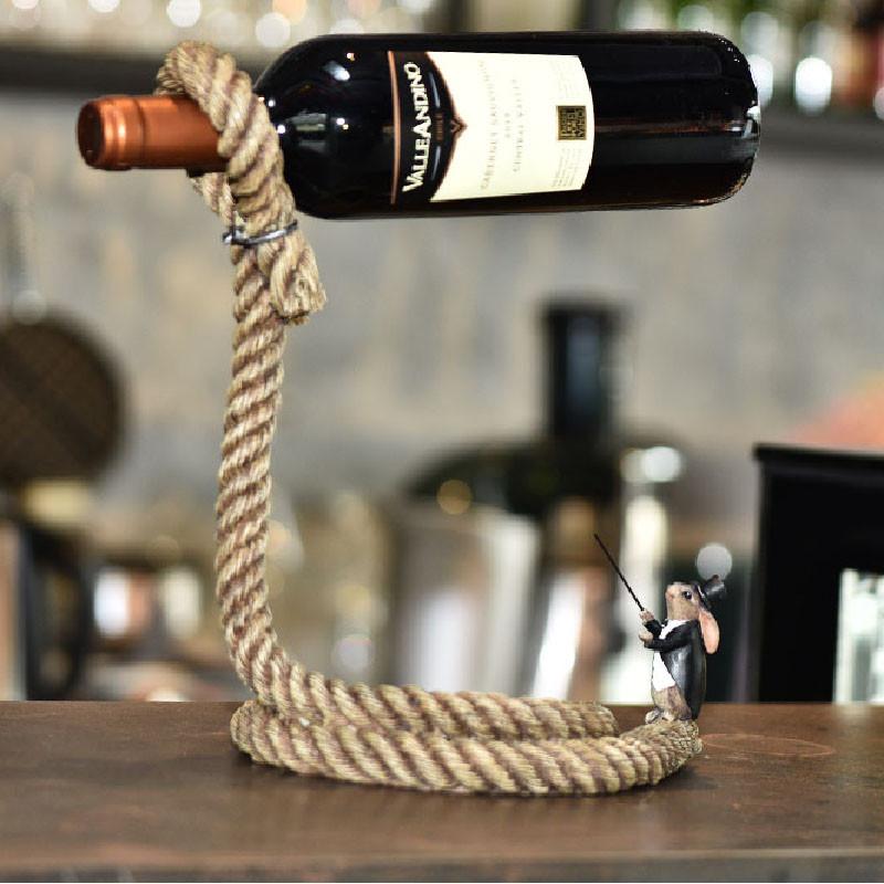Der magische Seil-Weinhalter | Karnz