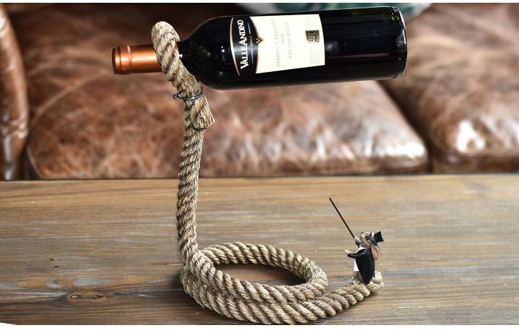 Der magische Seil-Weinhalter | Karnz