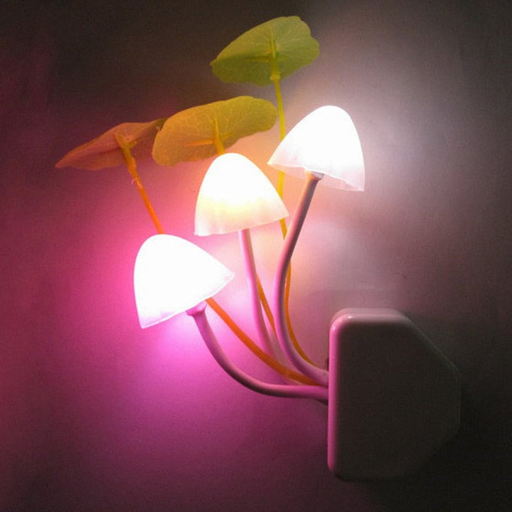 Feen Bunte Pilz Nacht Wandlampe | Karnz