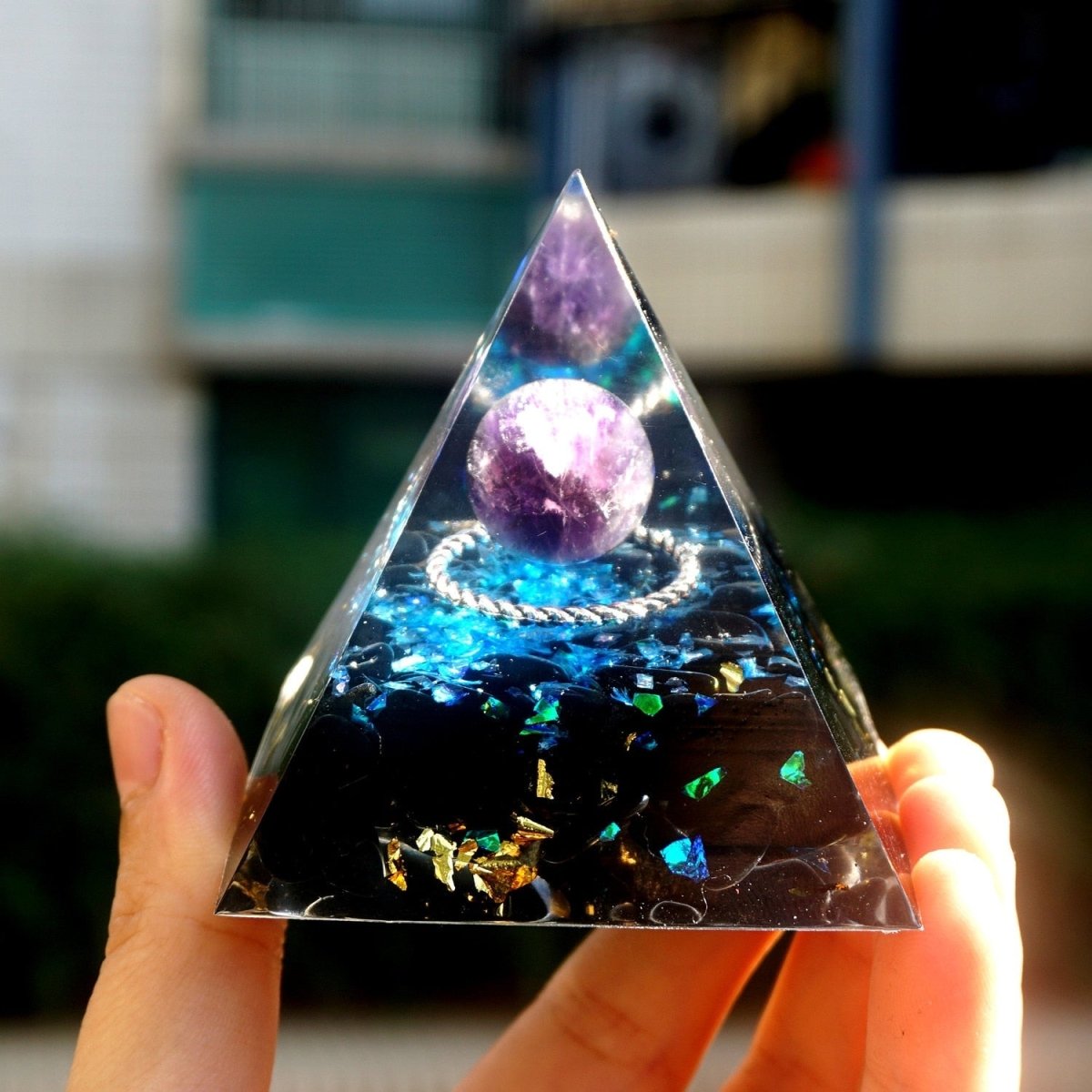Amethyst-Sphäre Gleichgewicht und wiedergefundene Gelassenheit | Karnz