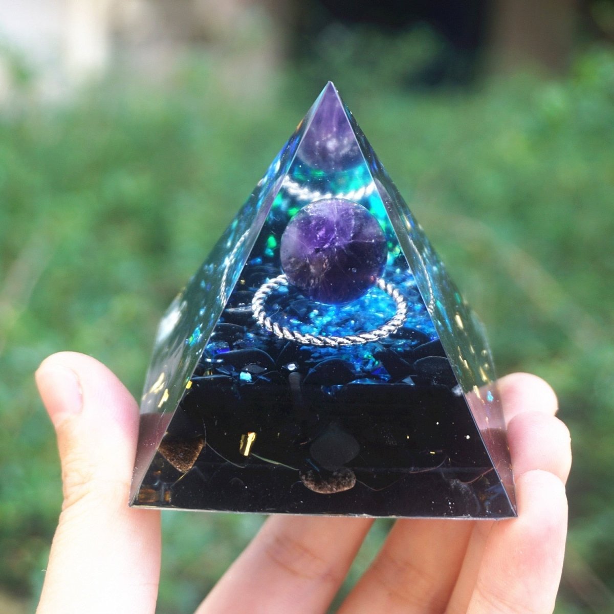 Amethyst-Sphäre Gleichgewicht und wiedergefundene Gelassenheit | Karnz