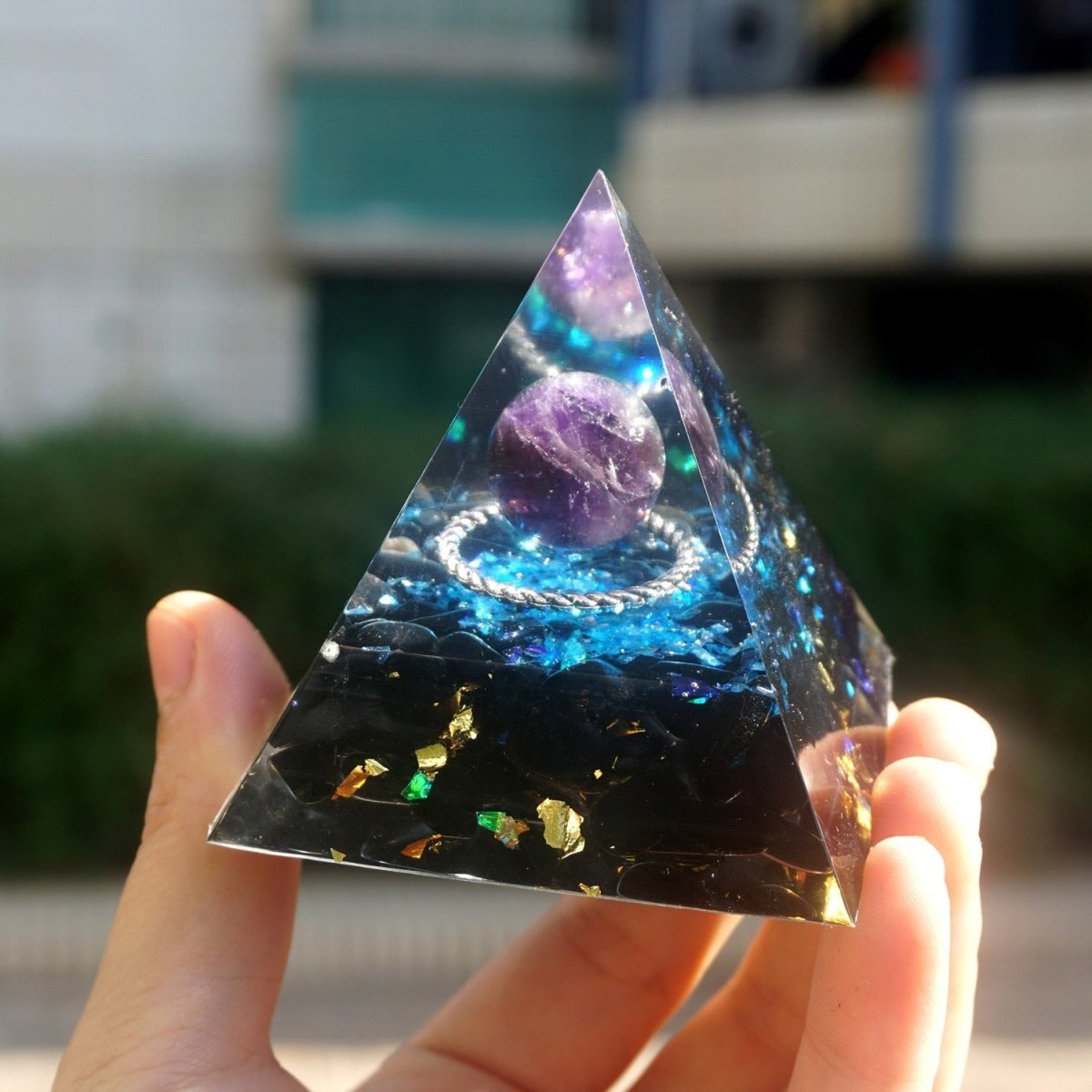 Amethyst-Sphäre Gleichgewicht und wiedergefundene Gelassenheit | Karnz