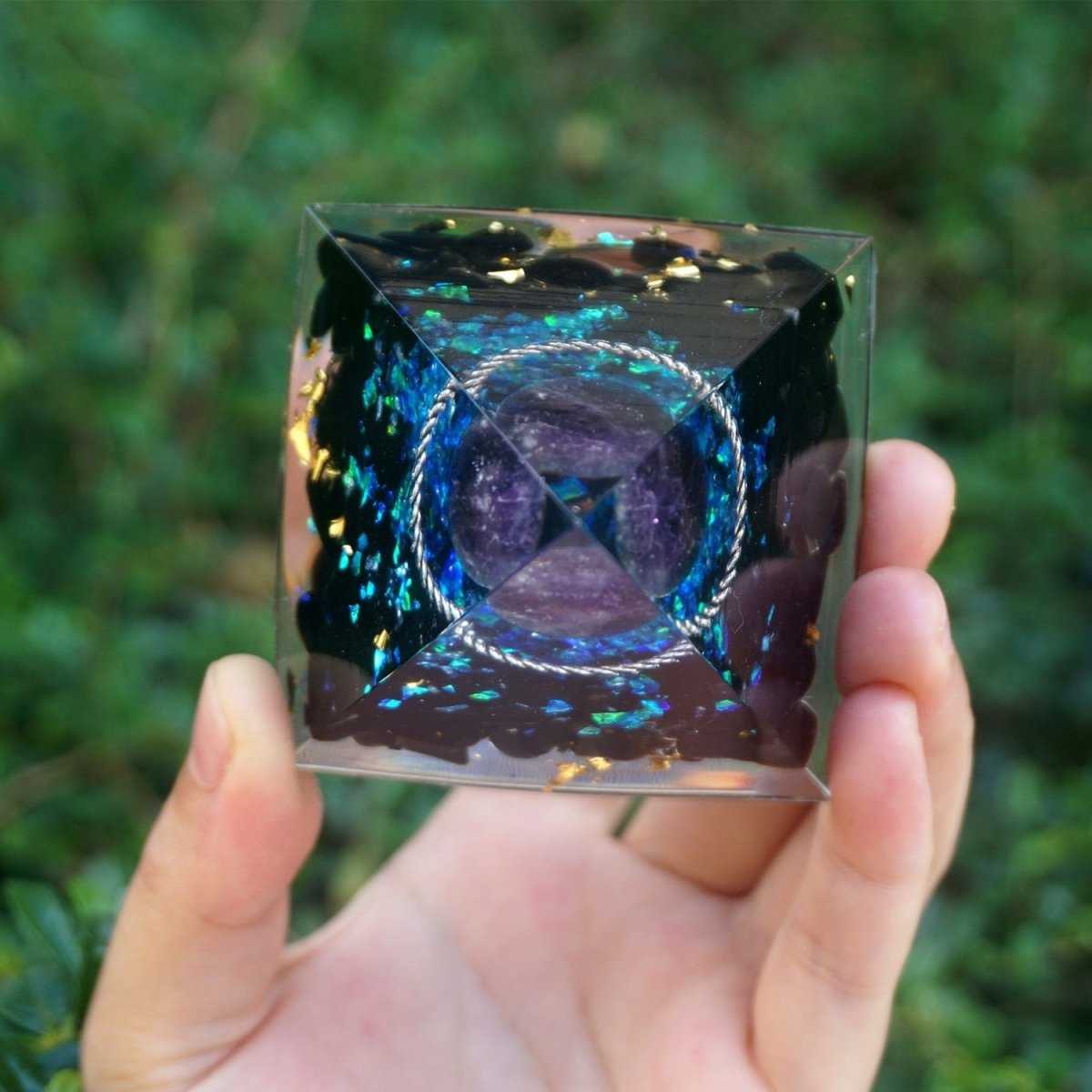 Amethyst-Sphäre Gleichgewicht und wiedergefundene Gelassenheit | Karnz