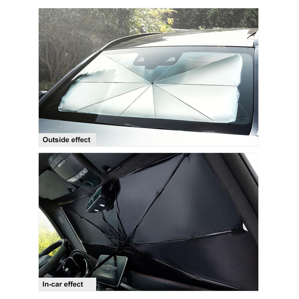 Faltbarer Auto-Sonnen-Regenschirm | Karnz
