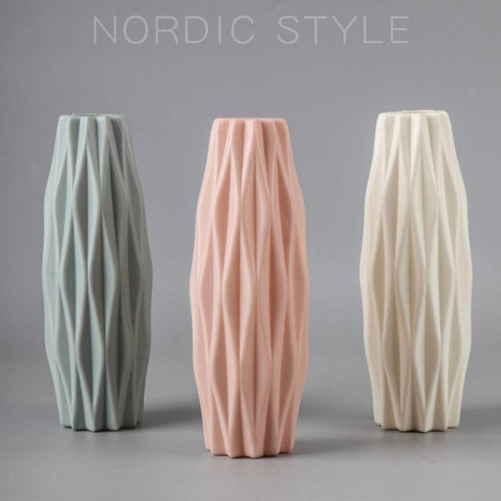 Kreative Origami-Blumenvase