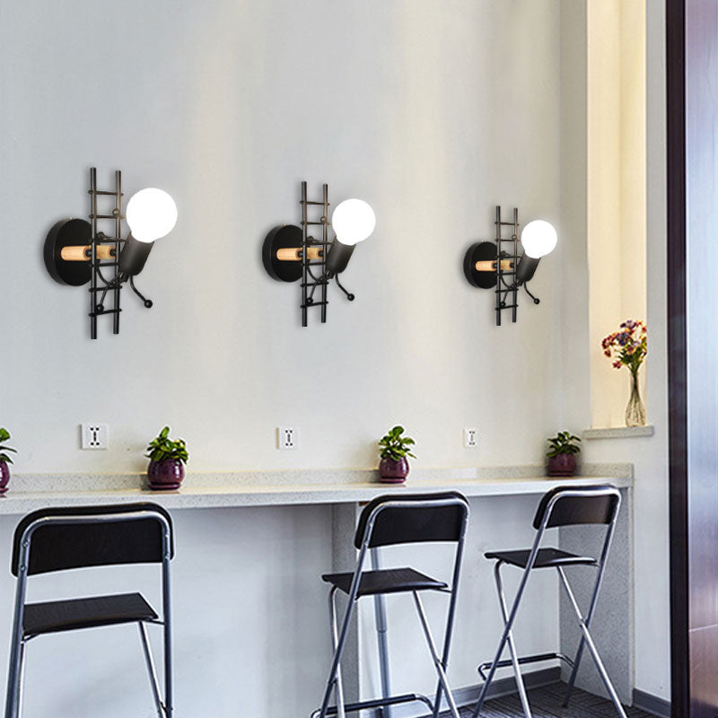 Mini Man Robot Kunst Wandlampe | Karnz