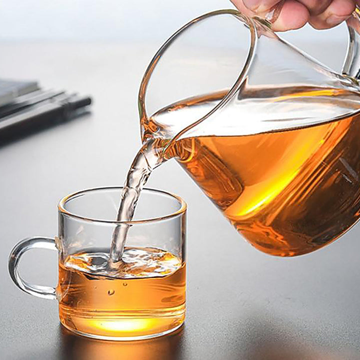 Einzelne Tasse Glas Teekanne – Moderner loser Teezieher | Karnz