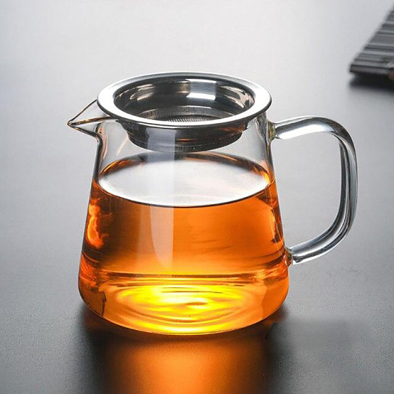 Einzelne Tasse Glas Teekanne – Moderner loser Teezieher | Karnz