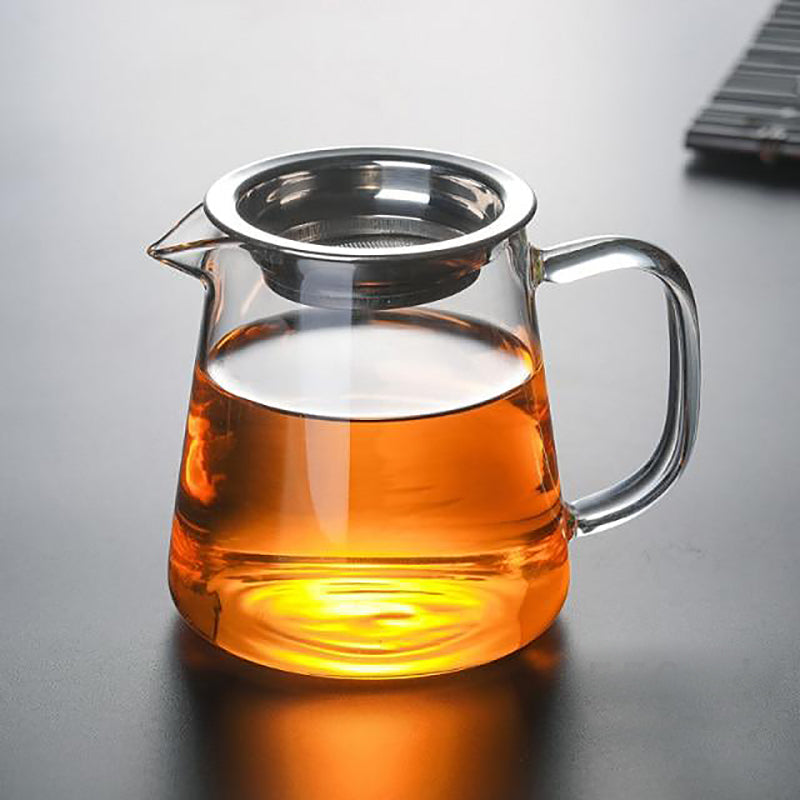 Einzelne Tasse Glas Teekanne – Moderner loser Teezieher | Karnz