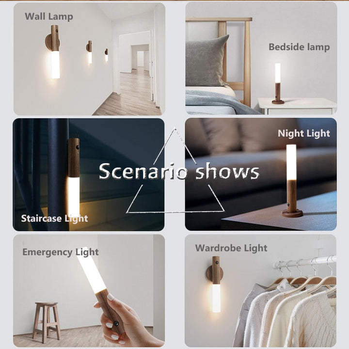 Drahtlose LED Smart Sensor Nacht Wandlampe | Karnz