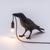 NachtRaaf Ambient Lampe – Dekorative Vogel-Lampe aus Harz für warmes Licht | Karnz