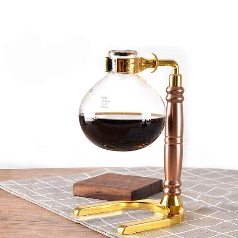 Eleganter Glas-Siphon-Kaffeekocher | Karnz