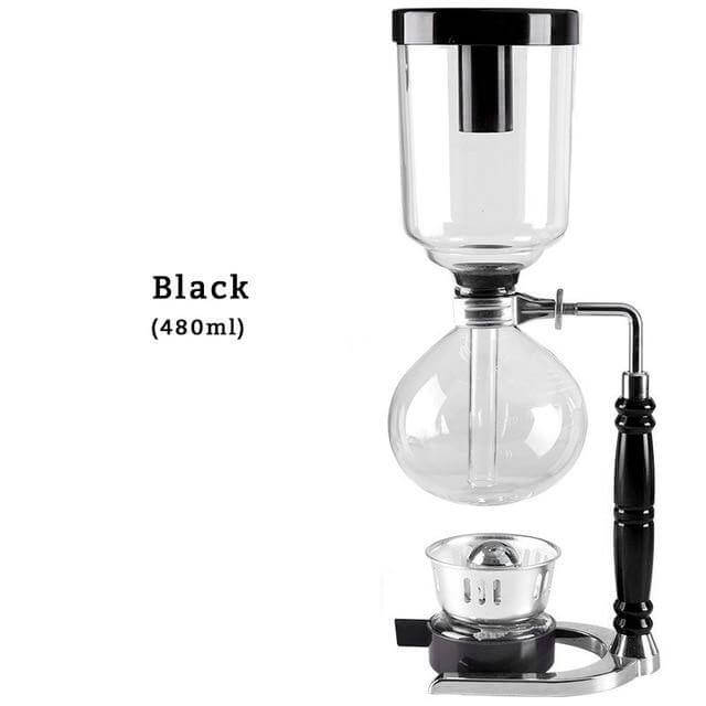 Eleganter Glas-Siphon-Kaffeekocher | Karnz