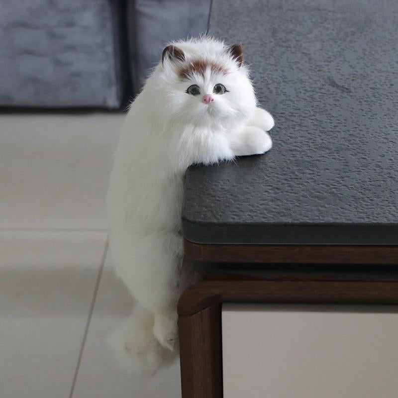Süßes Plüschkatze Home Desk Figur Figur Dekor | Karnz