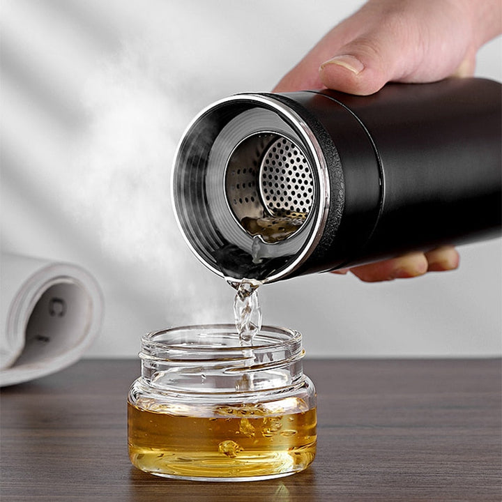 Eleganter Haltbarer Einfacher Tee-Infuser-Thermos | Karnz